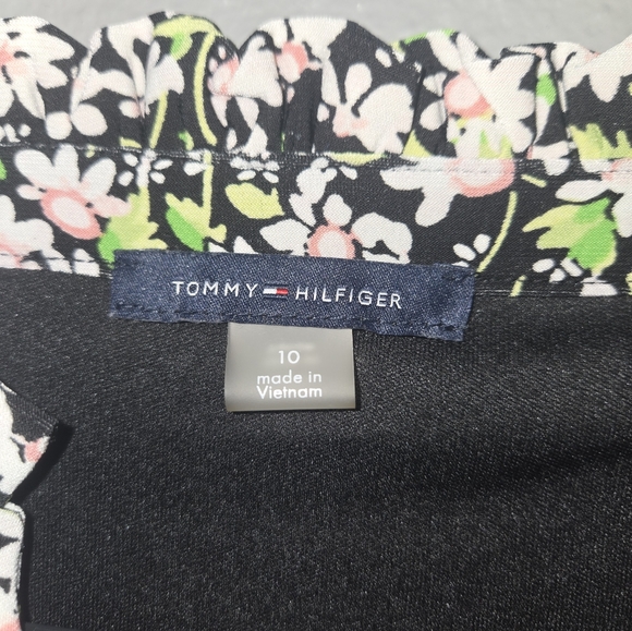 Tommy Hilfiger Floral Tiered Dress Size 10 - Picture 5 of 16
